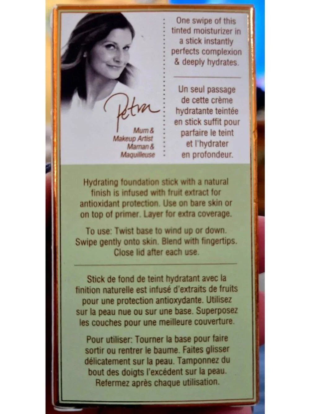 Pixi By Petra On-The-Glow Base Foundation Moisture Stick Beige 0.6 Oz Medium Neu